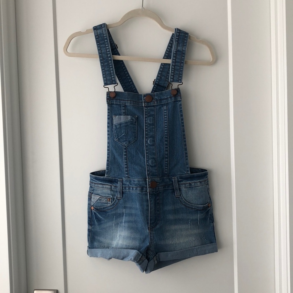 Overalls with shorts